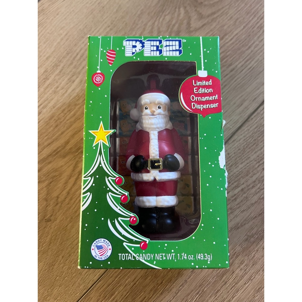 PEZ Santa Claus Limited Edition Ornament‎ Dispenser Candy New